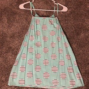 Crown & Ivy Sleeveless Halter Style Shirt